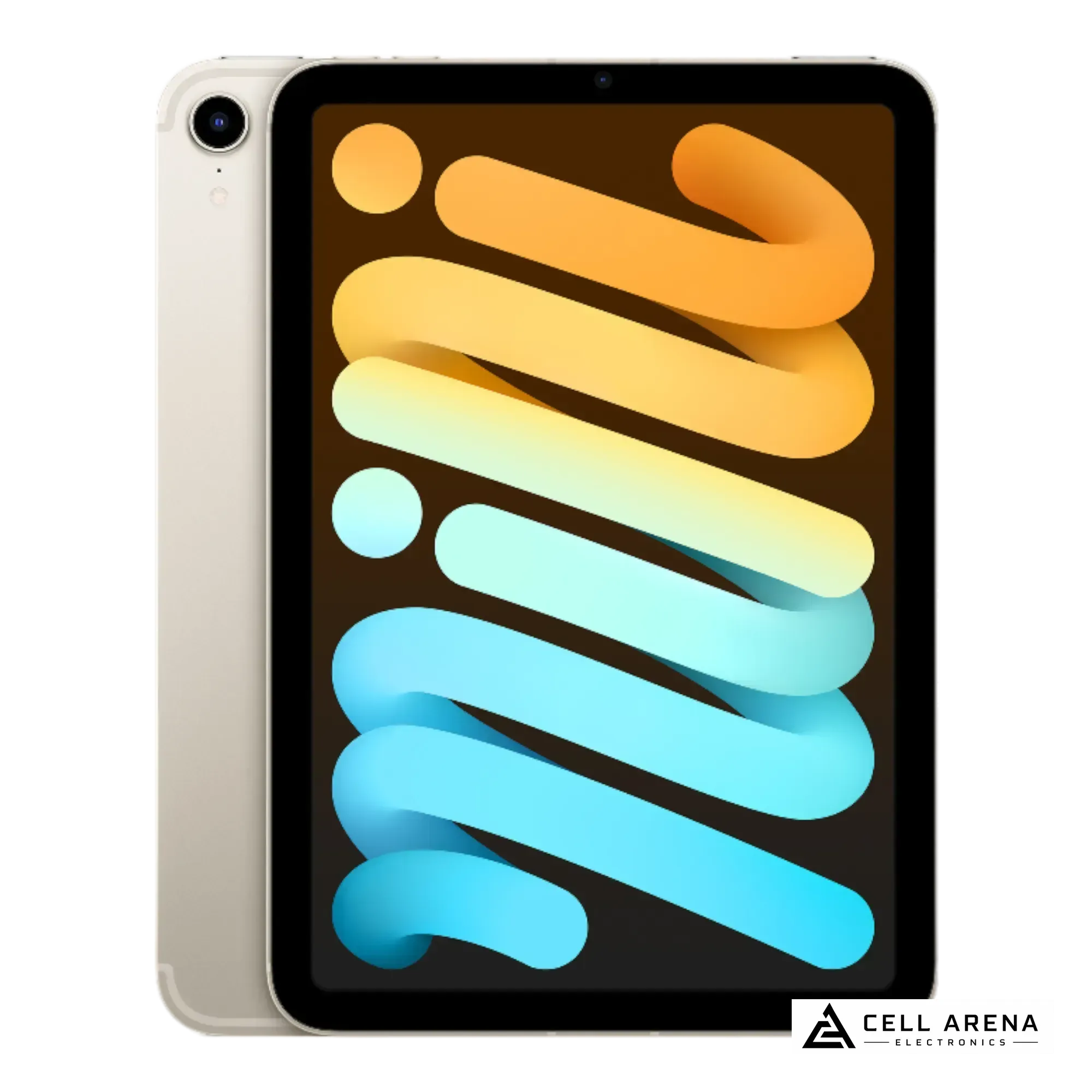 Apple iPad mini 8.3-inch with A17 Pro chip, 8GB RAM, 512GB Storage - MYHE3 (2024, Starlight, Wi-Fi + Cellular)