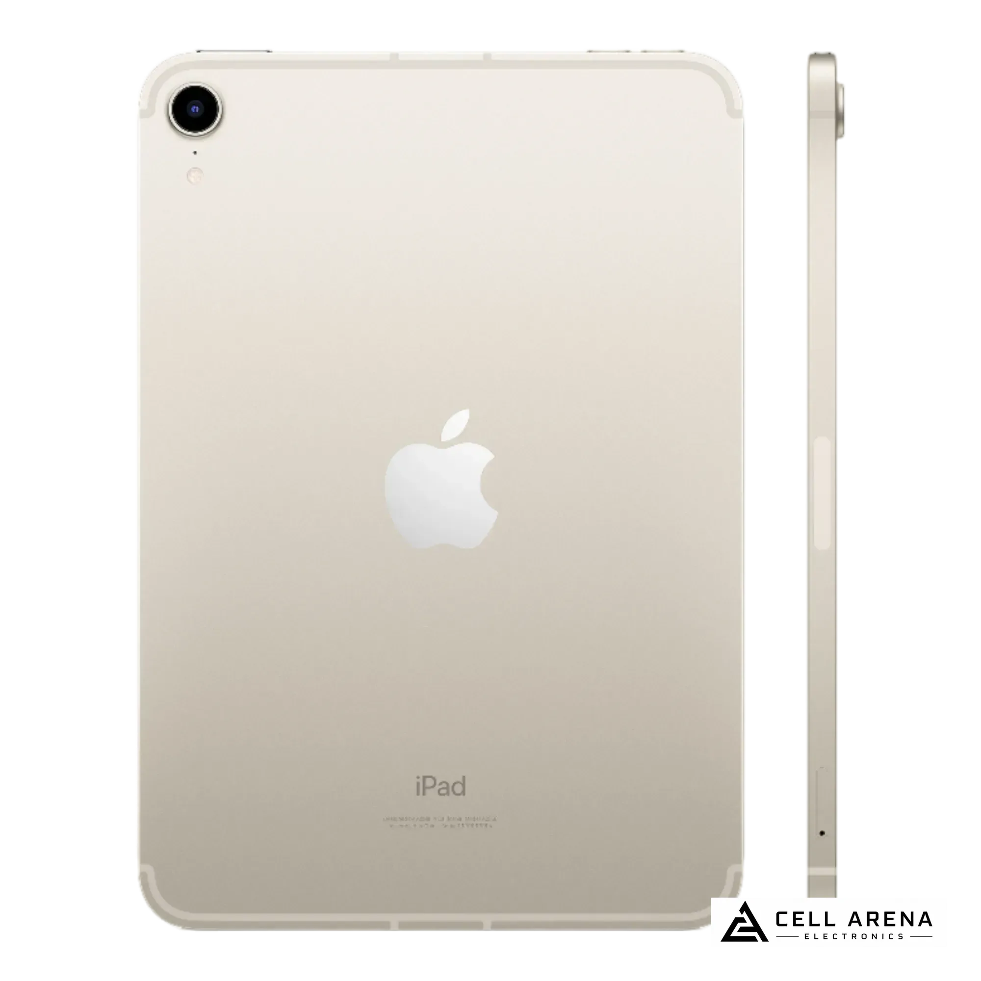 Apple iPad mini 8.3-inch with A17 Pro chip, 8GB RAM, 512GB Storage - MYHE3 (2024, Starlight, Wi-Fi + Cellular)